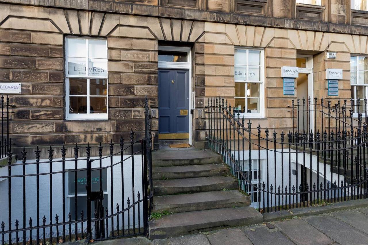 Heart Of Edinburgh City Centre 3 Bed Georgian Apt Apartamento Exterior foto